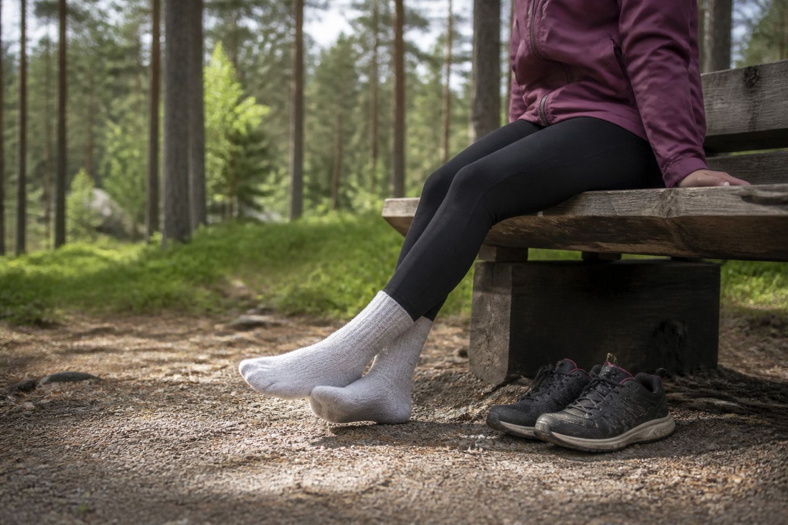 Frisk luft til fødderne efter en tur – åndbare strømper